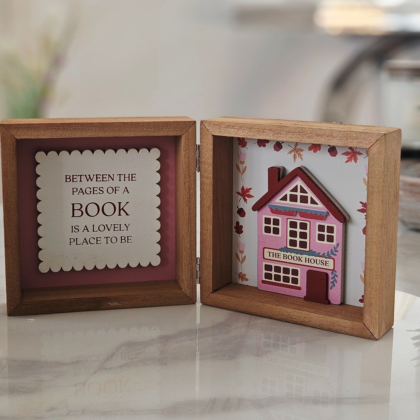 Cosy Chapter Wooden Standing Plaque | 2 Designs