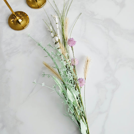 bunch of artificial plume flowers 70cm