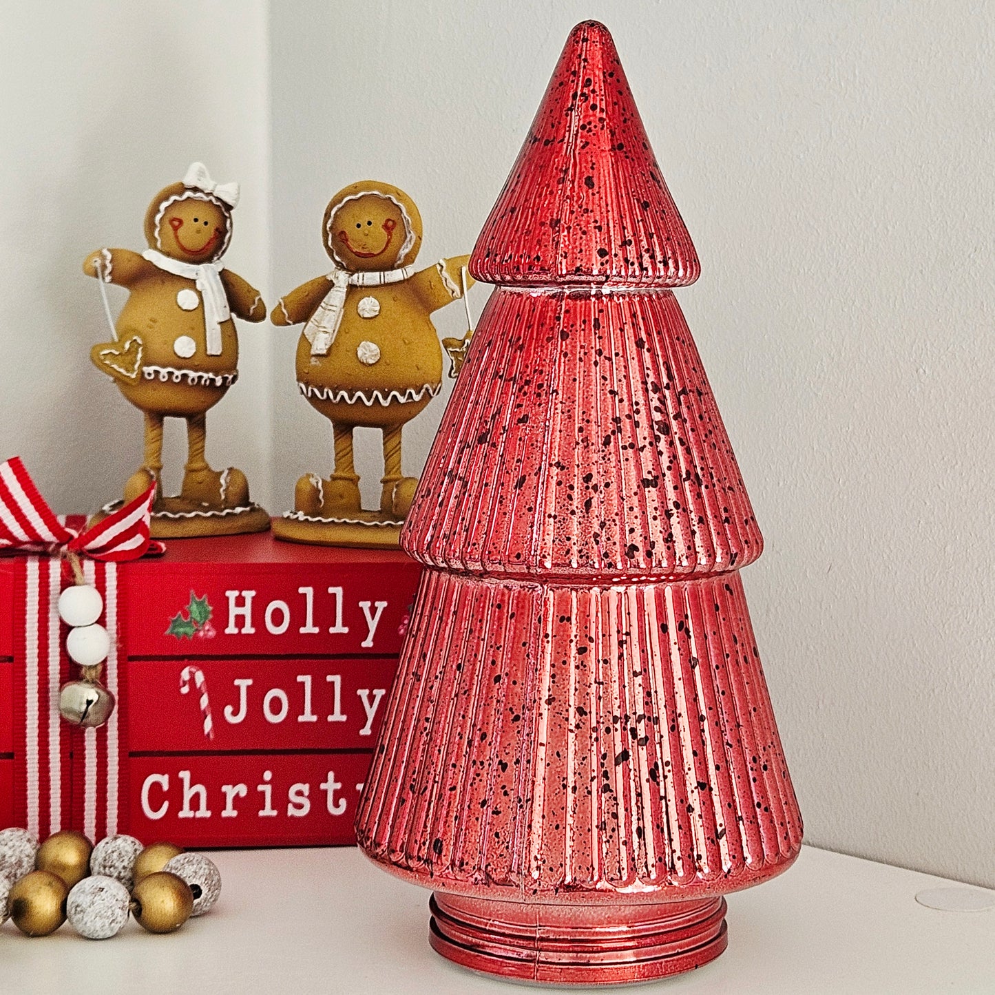 Micro LED Glass Christmas Trees
