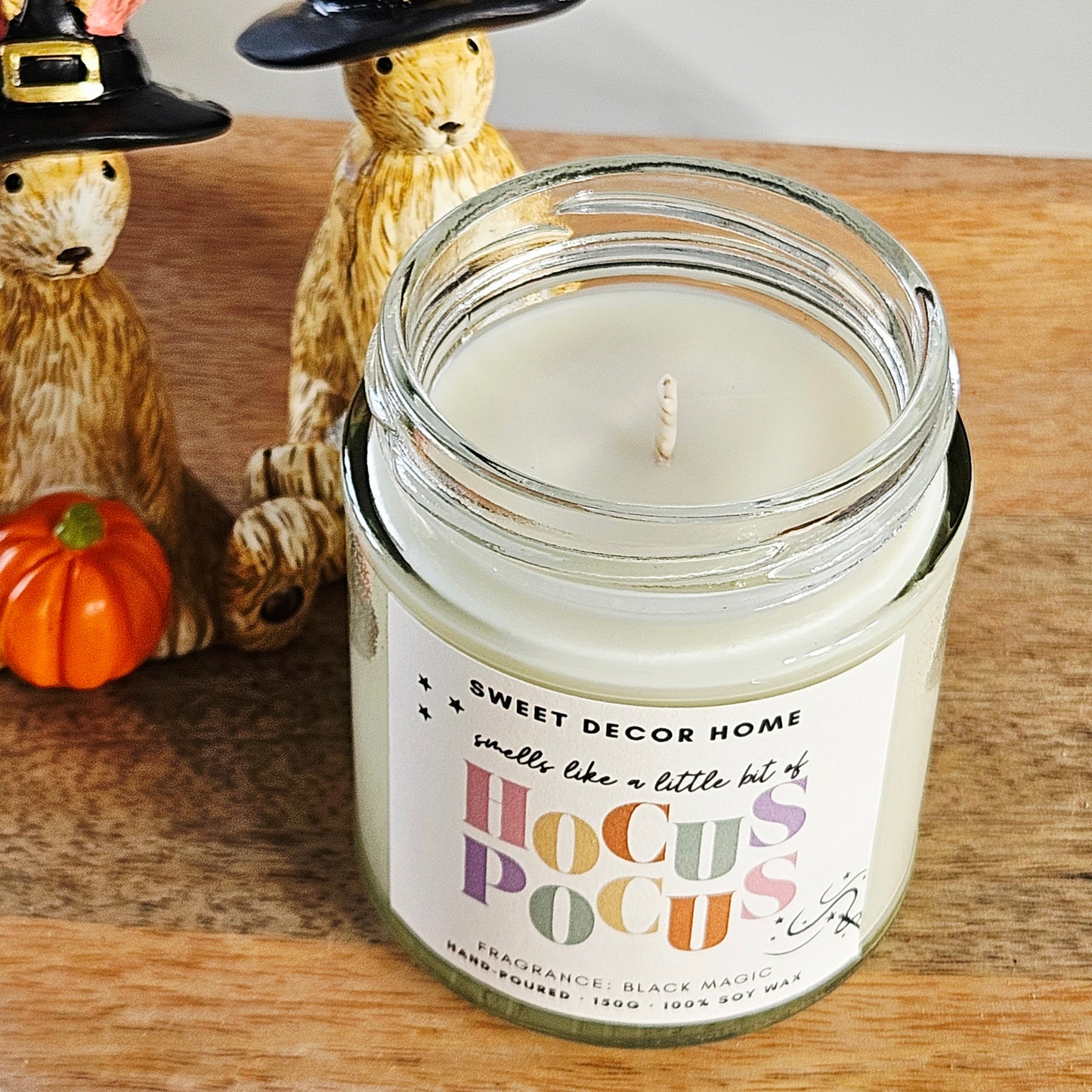 Sweet Decor Hocus Pocus Candle Black Magic