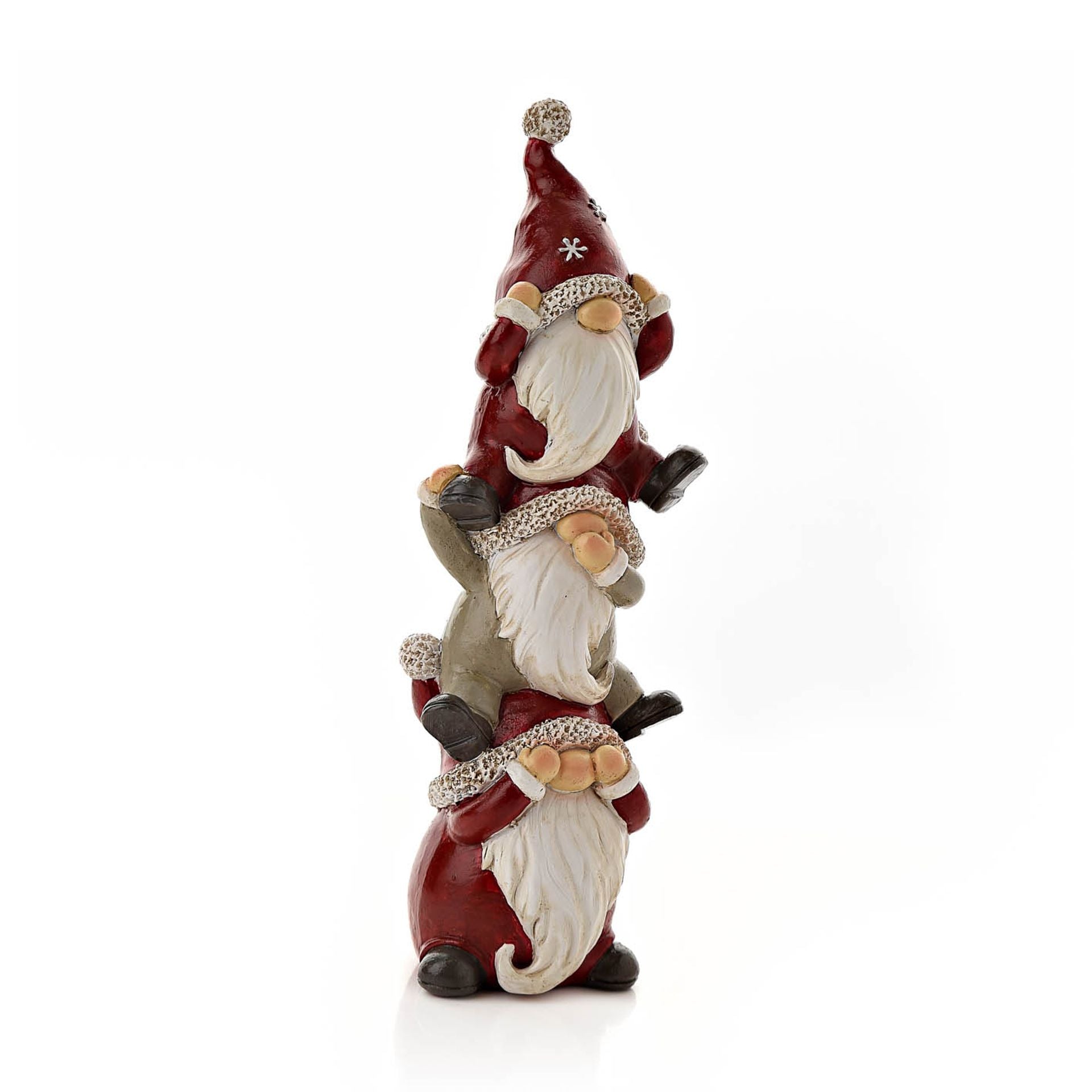 Stack of 3 gnomes Fun, festive, and unique 25cm hear speak see no evil