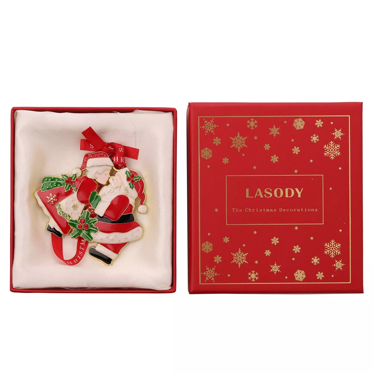 Mr & Mrs Claus Tree Decoration