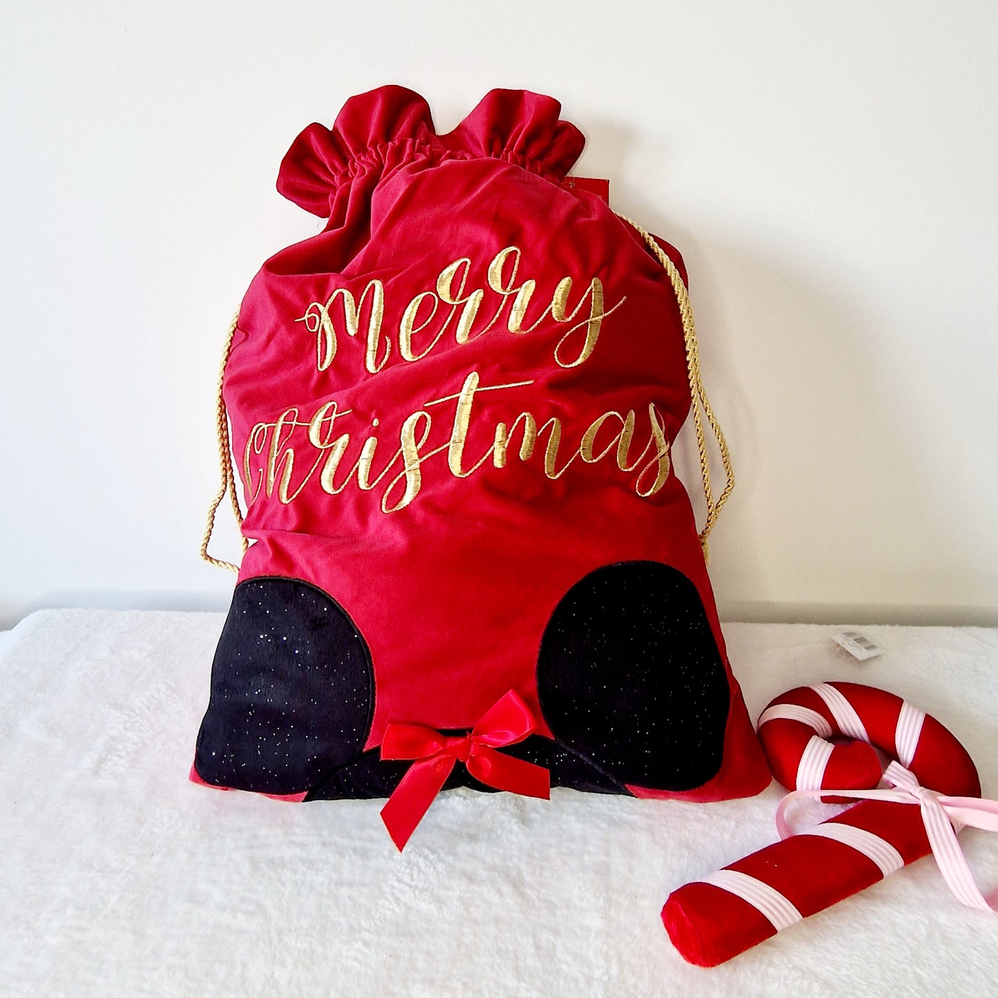 Disney Merry Christmas Minnie Gift Sack